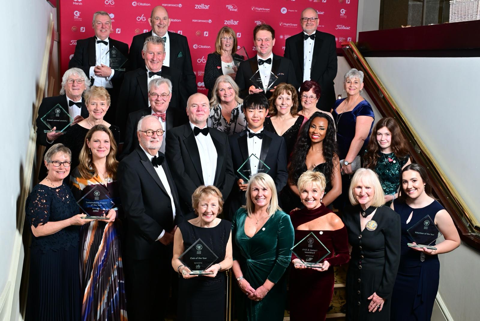 England Golf Centenary Dinner & Awards winners 2024