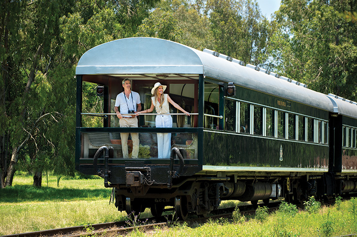 Luxury Rail and Golf Adventure
