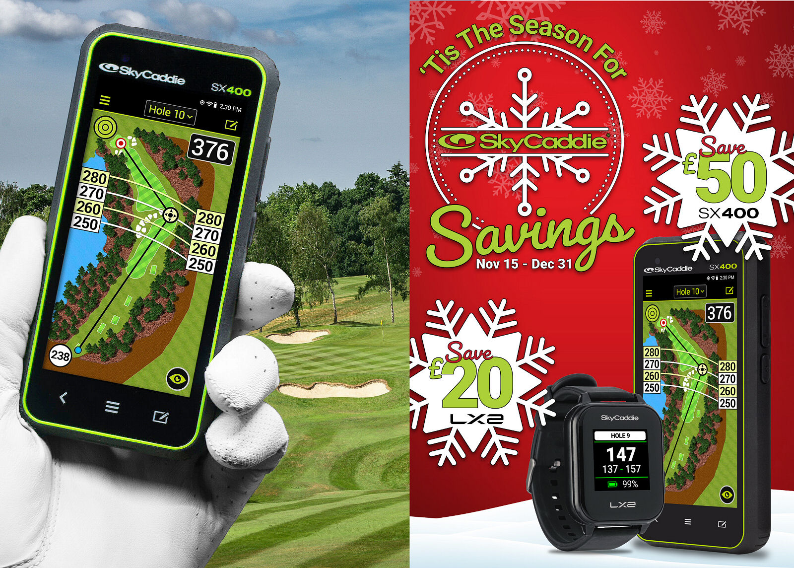 SkyCaddie’s Christmas Promotion starts now