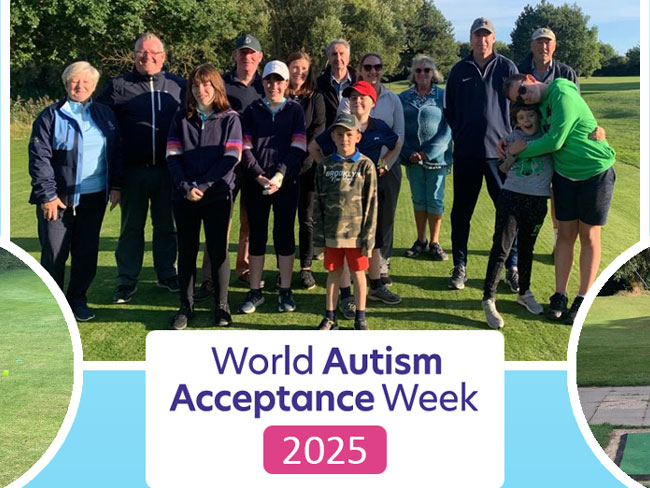 Kent Golf News: Autism Acceptance Week Golf Taster Events
