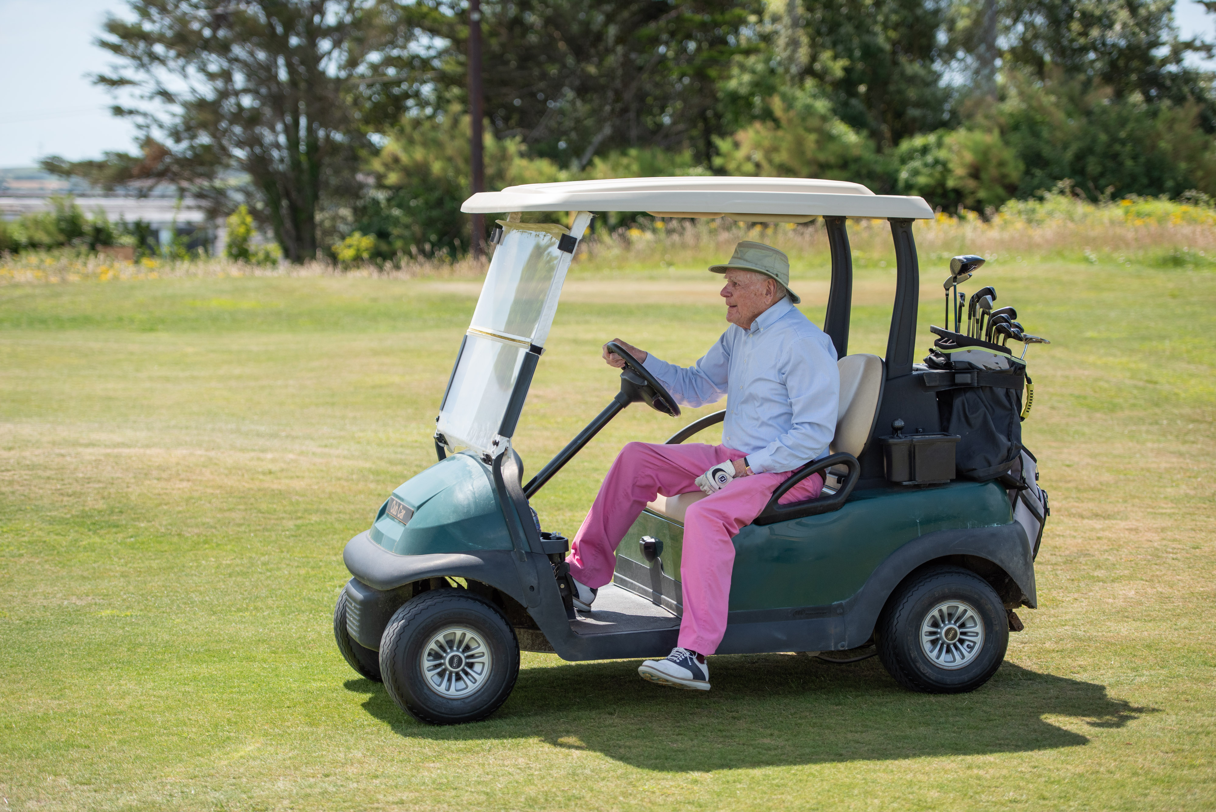 St Enodoc’s Derek Kingsbury Celebrates 100th Birthday with Golf Day